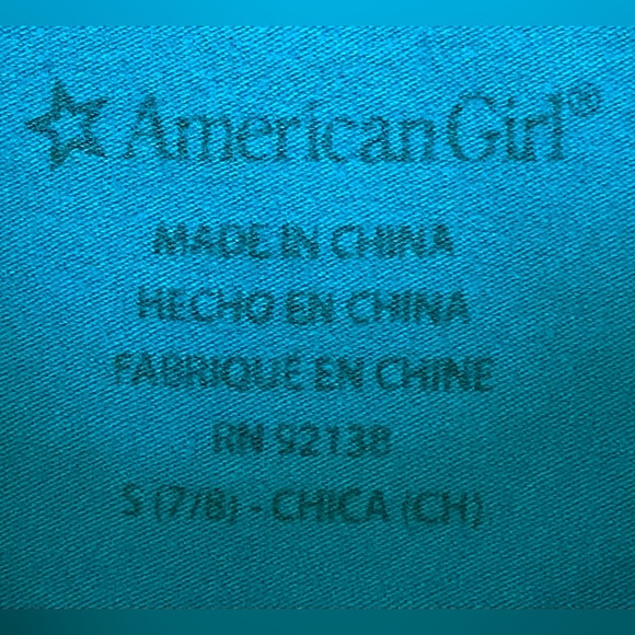 EUC American Girl Dress Girls Size S (7/8) - Picture 3 of 4